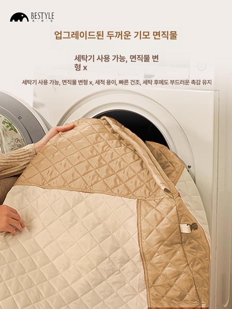 방한 침대텐트 난방 모던 보온텐트 원룸 캠핑 실내텐트 커튼형 대형 - 상세 이미지 3