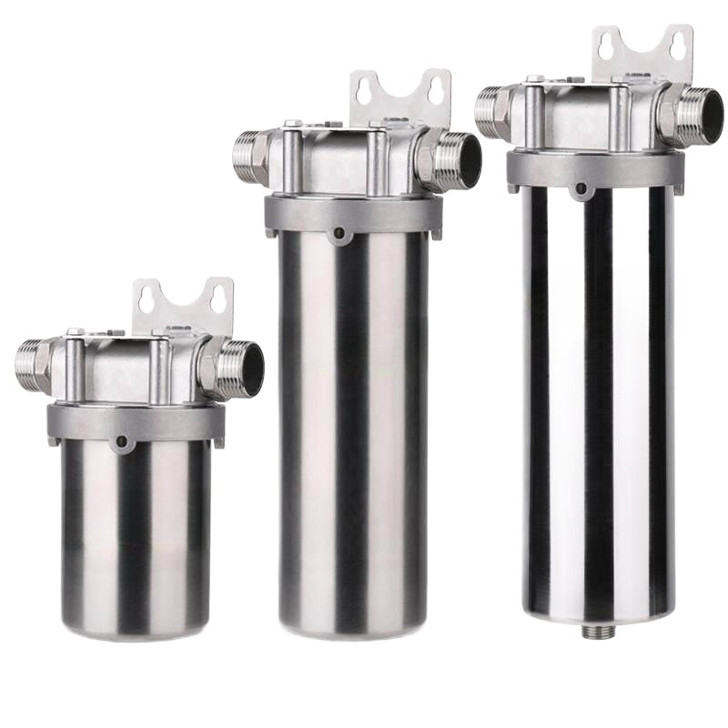 스텐 백필터 산업용 지하수 정제기 제거 정밀 이물질 스테인리스 수처리 면직물 전처리 바닥 - 상품 이미지