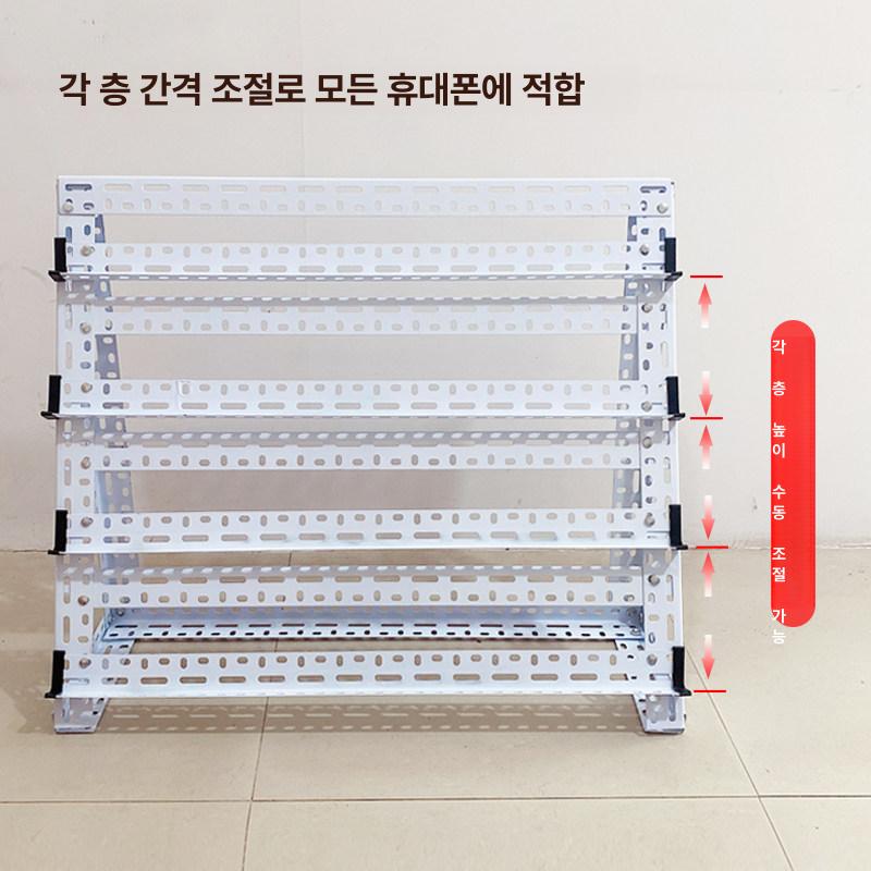 스마트폰 거치대 다층 멀티 홀더 핸드폰 다중 휴대폰 스탠드 수거 유튜브 태블릿 - 상세 이미지 2