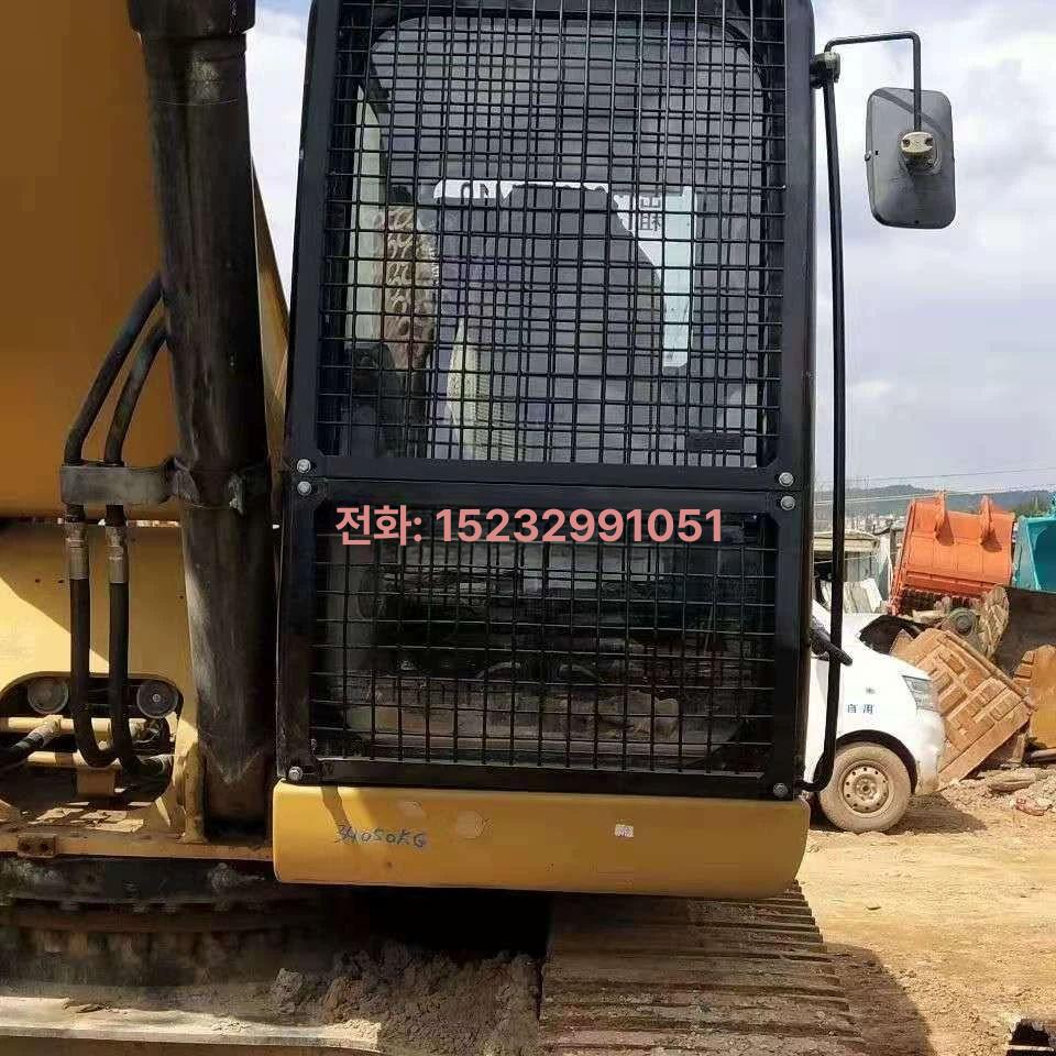 굴삭기 안전망 낙하물 중장비 보호커버 비산 운전실 가드망 굴착기 캐빈 철근형 - 상세 이미지 3