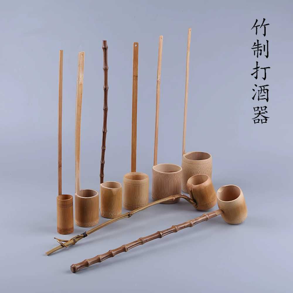 작은 홀더 옻칠 비취우드 업소용 나무조리도구 대 와이준 전골국자 전현무 우드국자소 - 상세 이미지 2