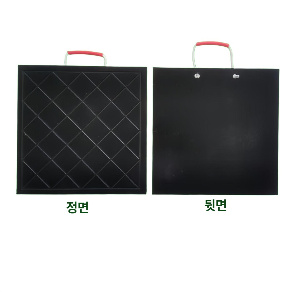 고무판 중장비안전패드 대형 받침목 미끄럼방지 크레인발판 매트 합성고무 깔판 고정 - 상품 이미지