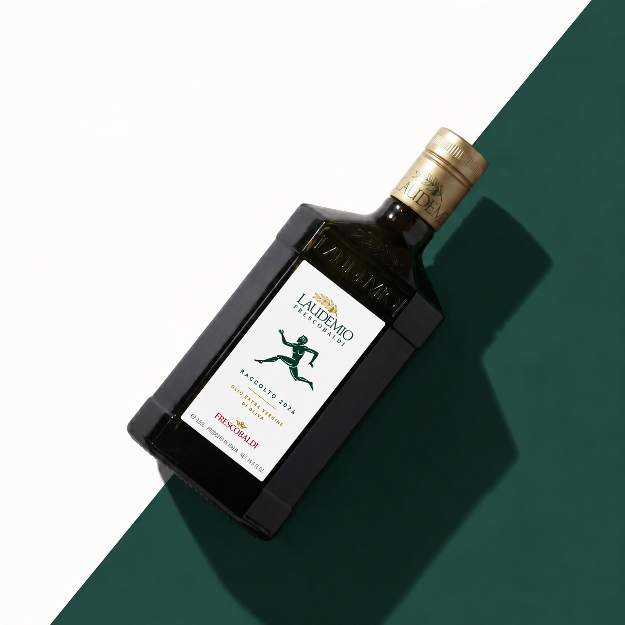 햇올리브오일 라우데미오 올리브오일 500ml, 1병 (프레스코발디 냉추출 생식용) - 상품 이미지