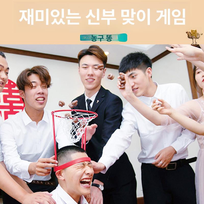 헤드 농구게임 스포츠 장난감 재미있는 미니농구게임장난감 실내 세트 머리에 머리 바스켓 볼 - 상세 이미지 2