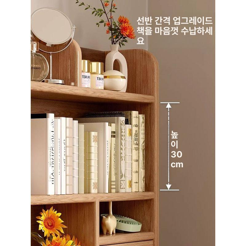 사무실책꽂이 북꽂이 책상위책장 정리대 간이책장 간이책꽂이 책상정리선반 - 상세 이미지 3