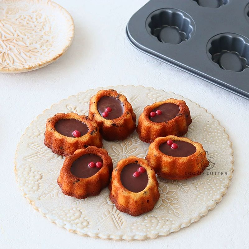 타원형 몰드 베이킹 오븐 그릴 홈 모양 오븐팬 마들렌 티그레 트레이 알루미늄 베이커리 팬 - 상세 이미지 2