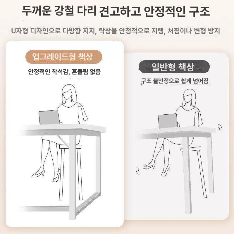 코너형 ㄱ자테이블 공간활용 오피스 코너책상 기역자 사무용 학생용책상 공부방 - 상세 이미지 5
