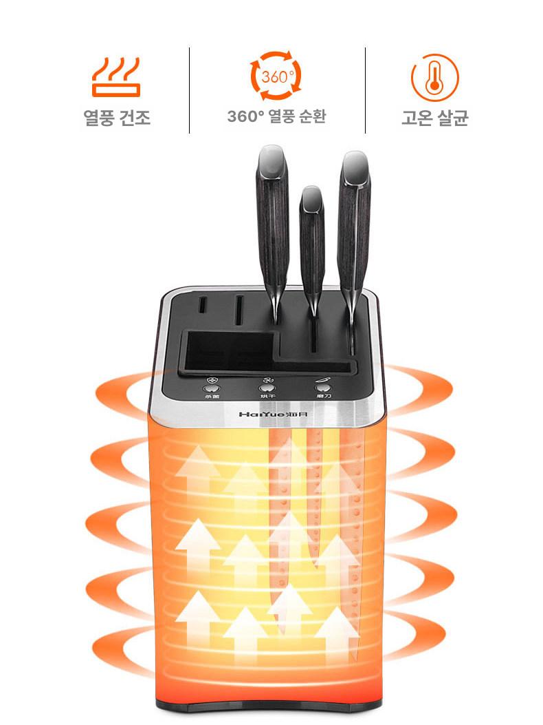 수저 칼살균기 자외선살균소독기 열풍 컵 주방소독기 업소용 칼도마 칼도마소독기 식기 - 상세 이미지 3