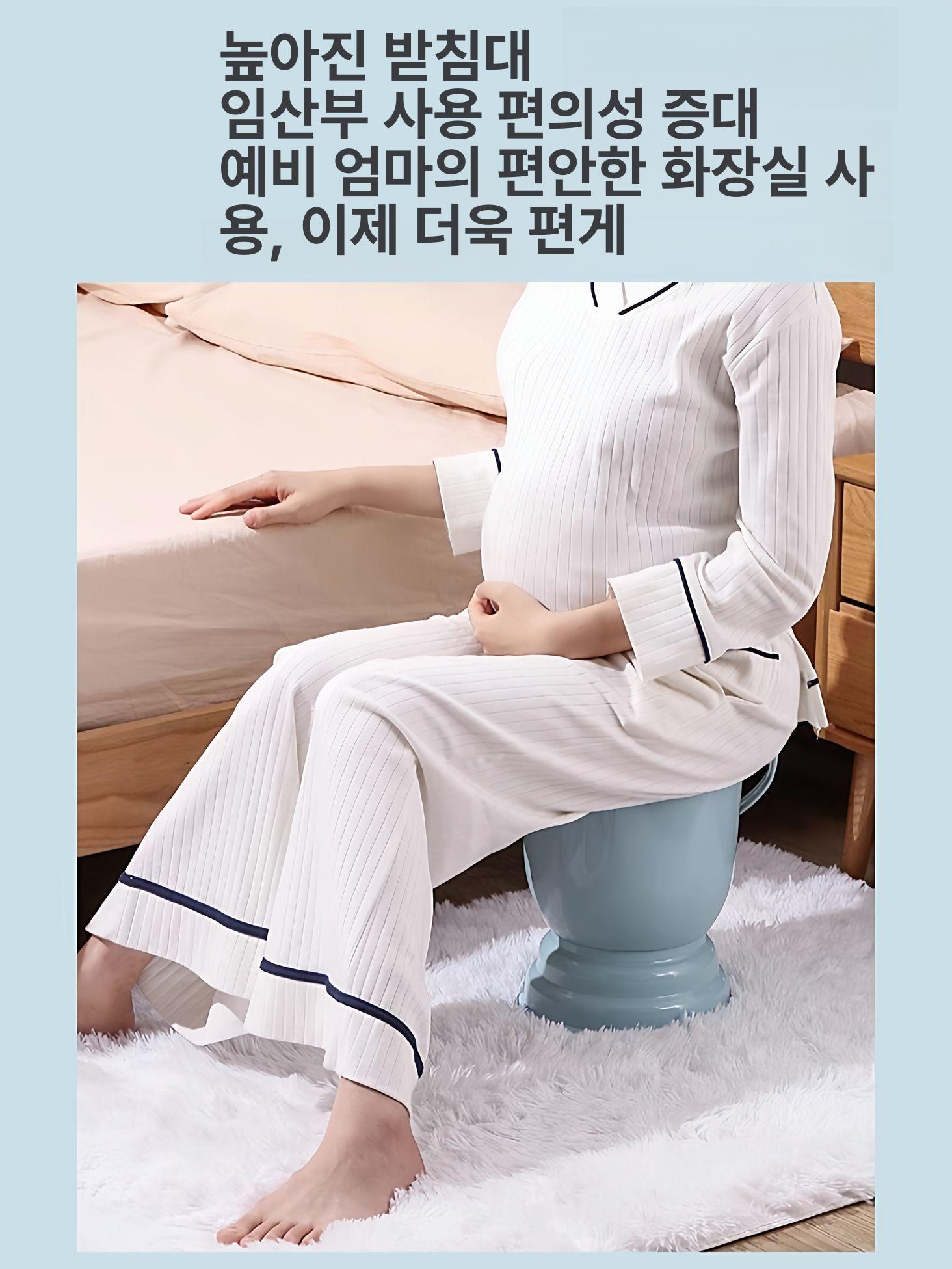 휴대용 소변기 캠핑용 이동식 간이변기 접이식 좌변기 여행용 소변통 남성용 야외 여행 간이 - 상세 이미지 5