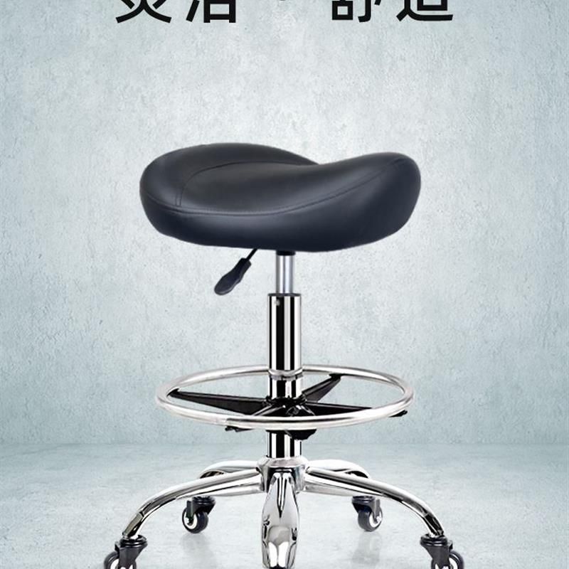 개산대 등받이 회전의자 캐셔 업소용 리프팅 인테리어 카페 체어 디자인 식탁 플라스틱 원목 - 상세 이미지 3