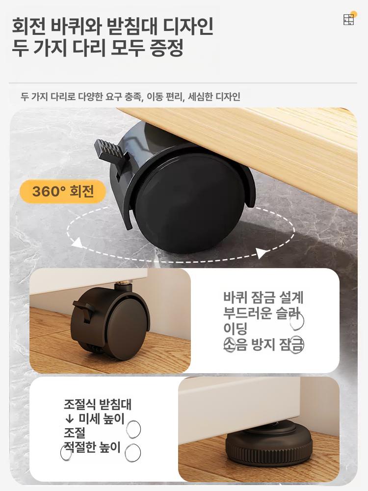 컴퓨터책상 선반 조립식테이블 사무실 게임용 간이 데스크 학생 홈오피스 심플 - 상세 이미지 3