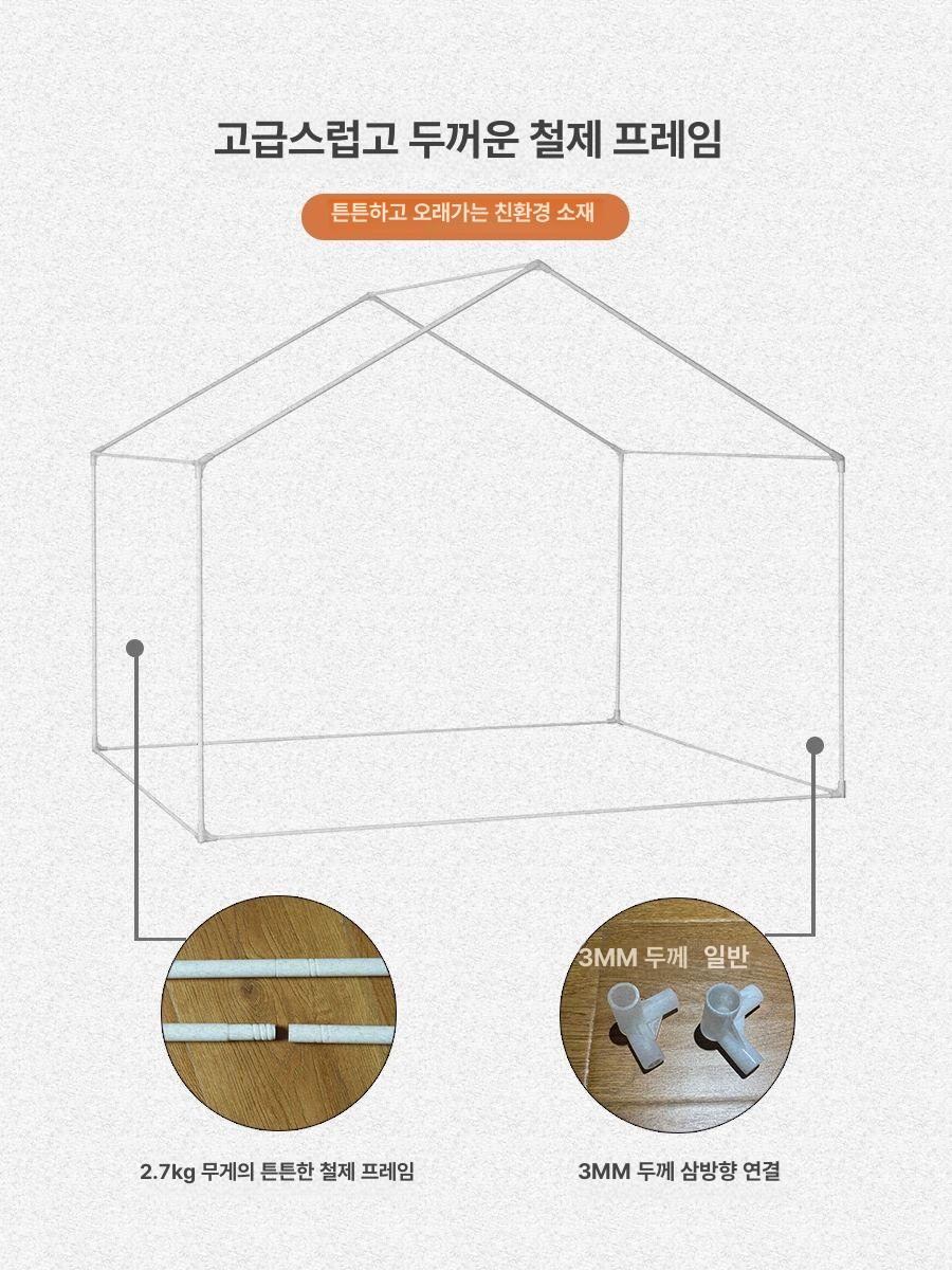 공주 침대 캐노피 궁전 프레임 너비 침실 방 방풍 텐트 예쁜 가림막 공주침대 레이스 - 상세 이미지 4
