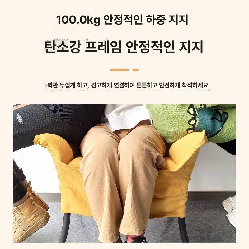 소파 쿠션의자 중역 사무용 고정형 공부 게이밍 회의실 안락 프리미엄 리클라이너 - 상세 이미지 5