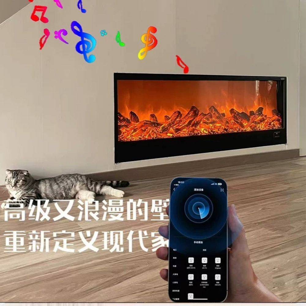 벽난로모형 불멍무드등 시뮬레이션 소품 장식 불멍램프 조명 불꽃무드등 인테리어 - 상세 이미지 4