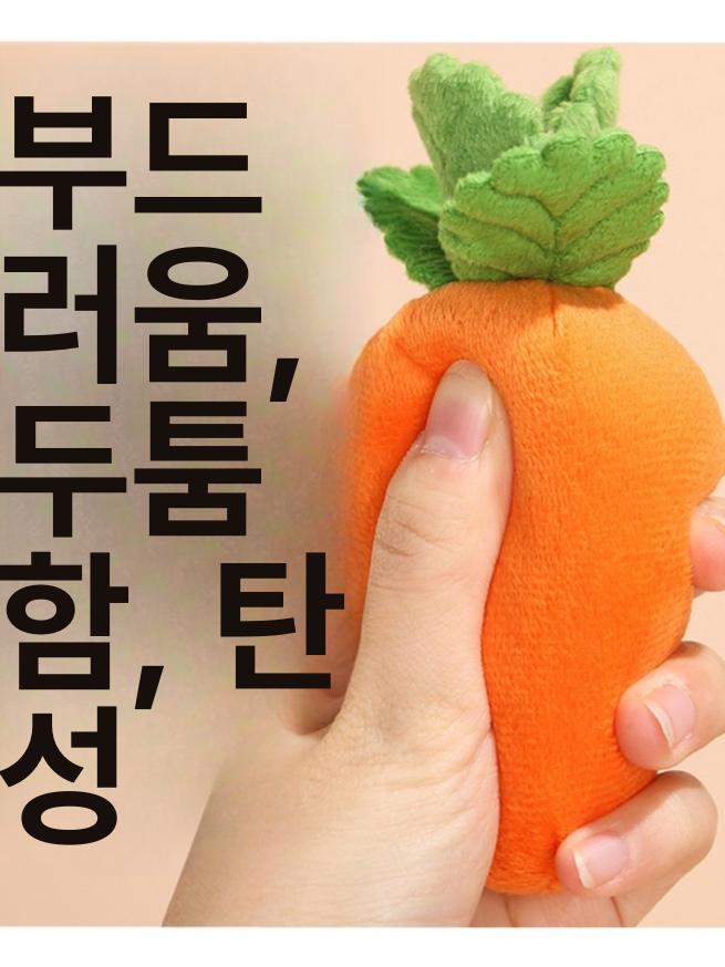 고양이 장난감 당근 밧줄 캣완트 간식넣는 반려묘 고양이용 - 상세 이미지 3