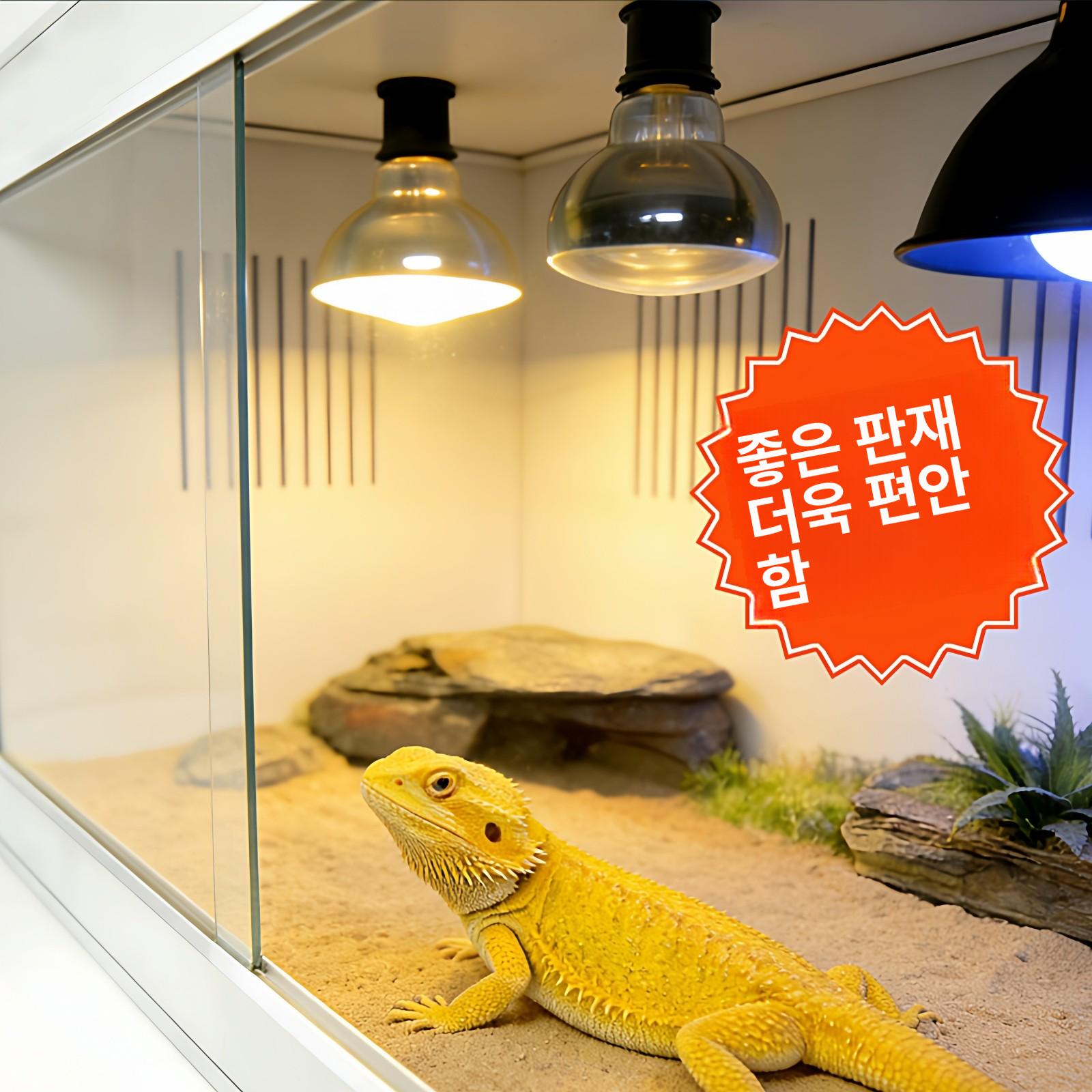 테라리움 케이지 히터 양서류 뱀 열 갓 둥지 가드 난방 메쉬 사육장 조류 램프 애완동물 - 상세 이미지 2