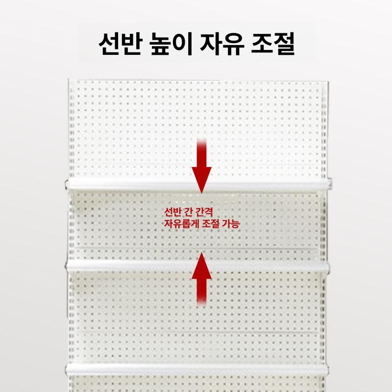 전시 매장진열대 약국 화장품가계 편의점 업소용 진열장 랙 판매대 수납 쇼케이스 - 상세 이미지 5