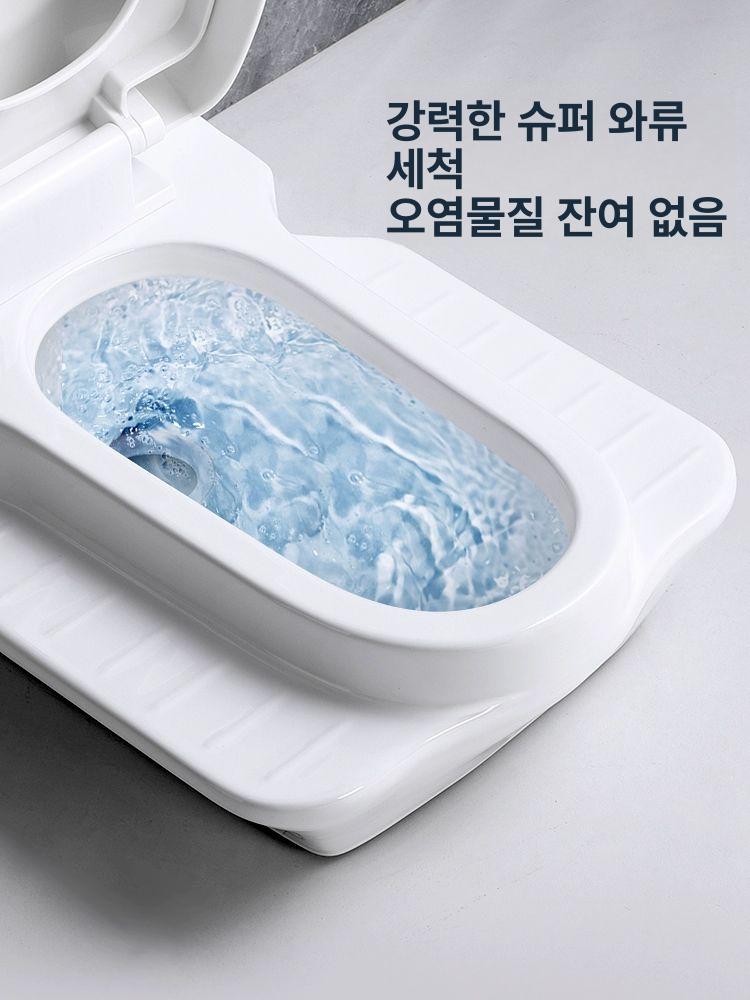 설치형 양변기 간이 욕실 장애인 여행용 낮은 앉는 노인 환자용 변기 - 상세 이미지 4