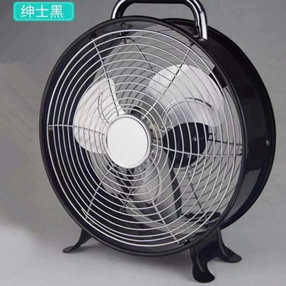 팬 미니 작은 가전 엔틱선풍기 복고풍 레트로선풍기 메탈선풍기 디자인 감성 예쁜 - 상세 이미지 4
