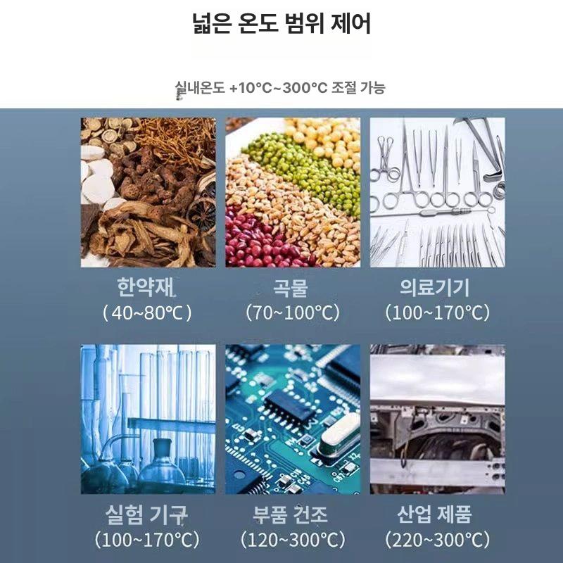 산업용 건조기 열풍 실험실 아연도금 고온 항온기 송풍기 대형 열풍건조기 단열 드라이 전기 - 상세 이미지 4