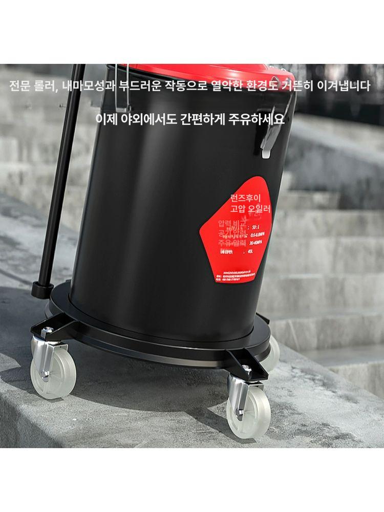 충전 구리스주입기 배터리 고압 그리스건 구리스펌프 카트리지 구리스건 공압 윤활유 - 상세 이미지 2