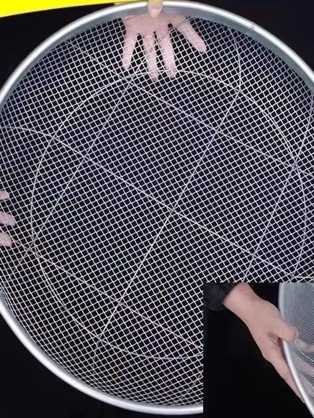 농작물거름망 스텐채반 직경 지름 대형채반 선별망 선별기 곡물 필터 - 상세 이미지 3