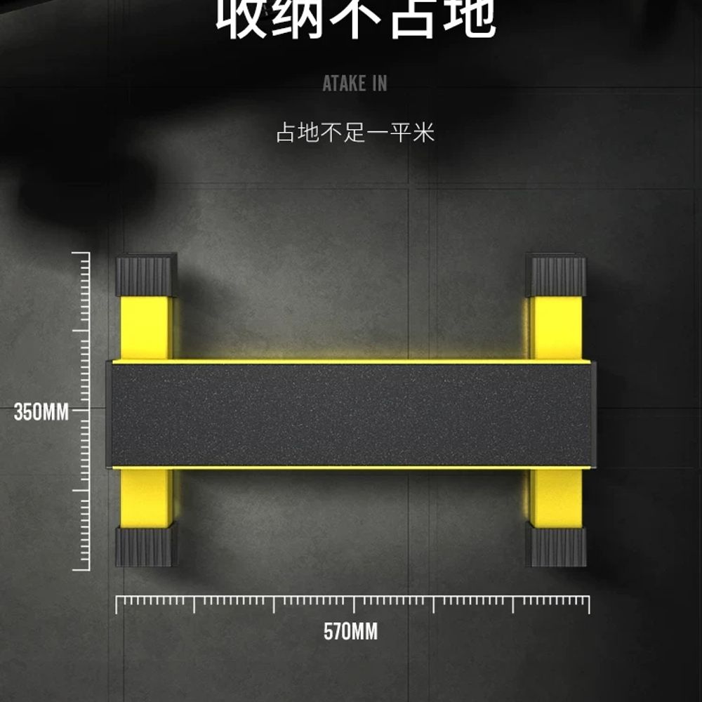 카프레이즈 발판 스트레칭 단층 스쿼트 발받침 보드 근육 발목경사대 근력 헬스장 - 상세 이미지 5