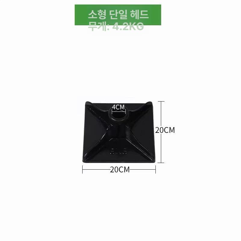 농업용 땅다지기 잔디 콤팩터 래밍 땅다짐기 래머 도구 흙 손잡이 바닥다짐 기초공사 - 상세 이미지 5