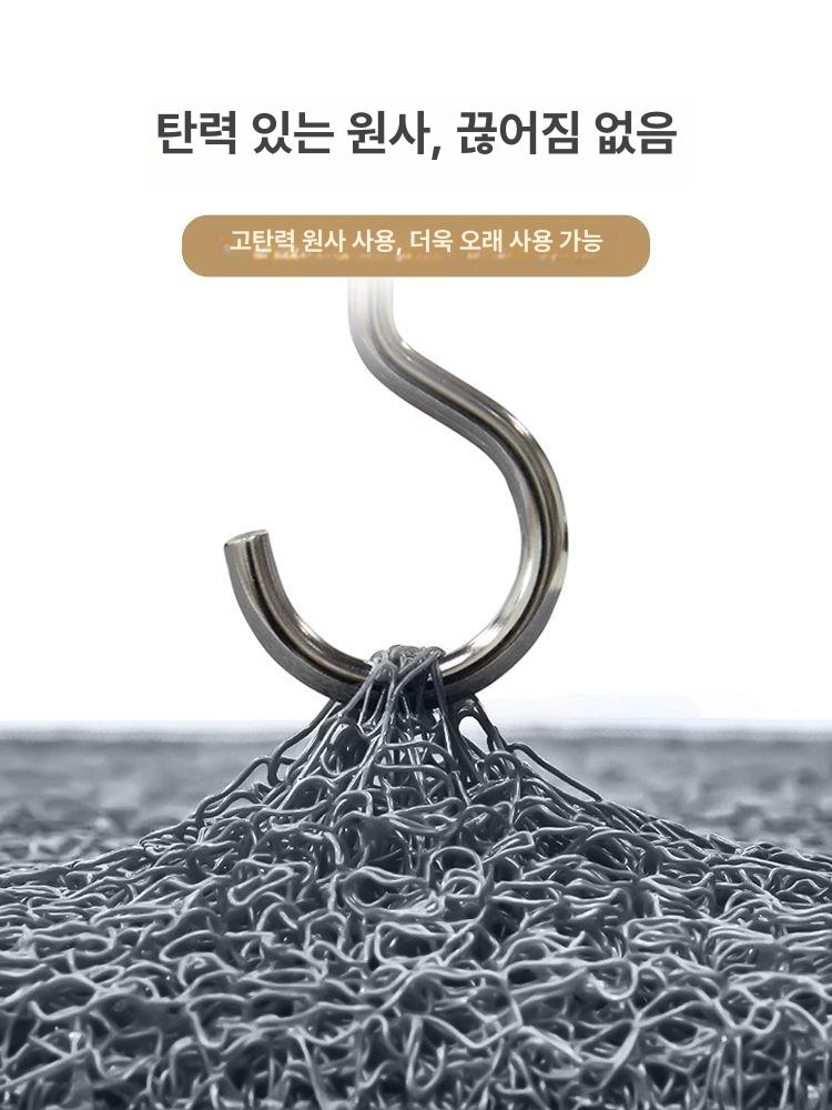 가게 매장발매트 상가건물 식당 바닥 미끄럼방지 발닦개 외부발 현관 매트 - 상세 이미지 3