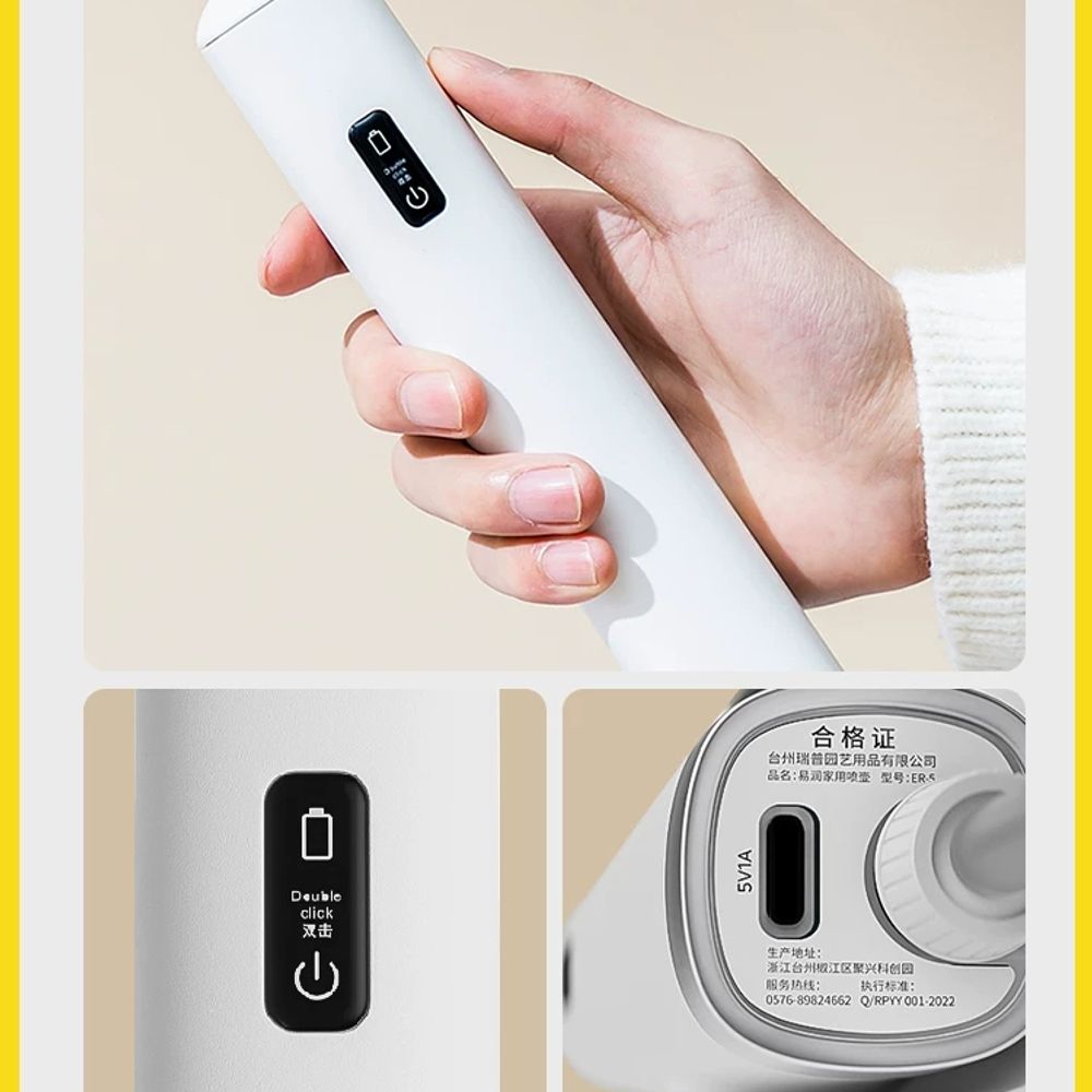 분사기 전기분무기 미니 원예 농업용 과수원 살충제 리튬배터리 펌프 충전 가정용 - 상세 이미지 3