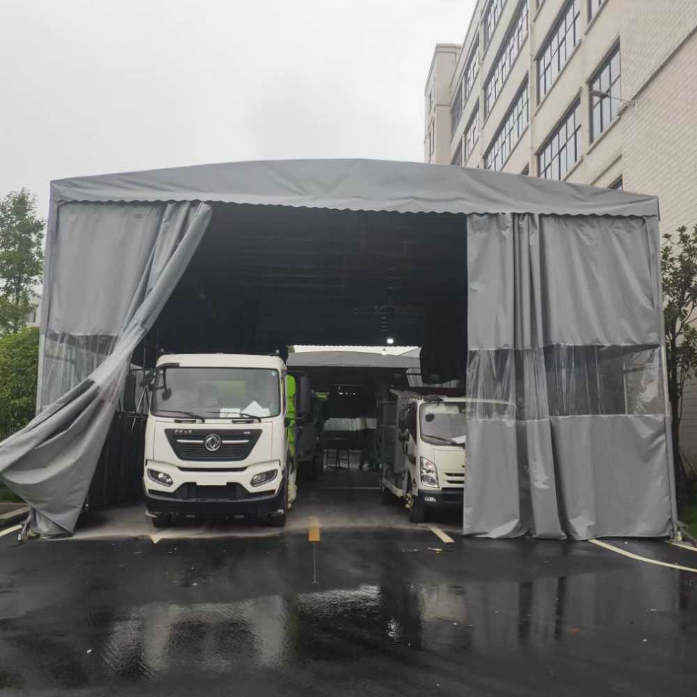 접이식 바베큐 차양 광장 운동회 그늘막 쉘터 야외 천막공사 주차장 간이 대형 물류 - 상세 이미지 3