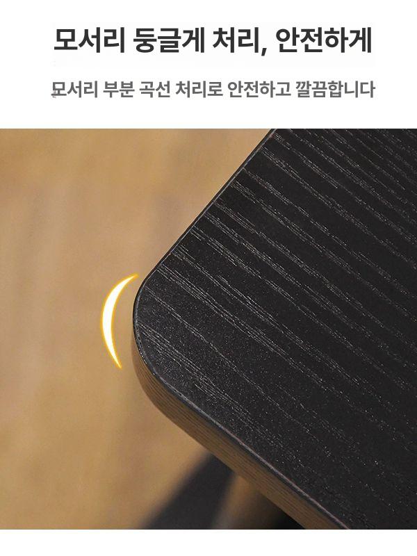 스피커 스탠드 원목 서라운드 거치대 랙 다이 호두 책꽂이 렉 발걸이 받침대 튼튼한 댄레믹 - 상세 이미지 3