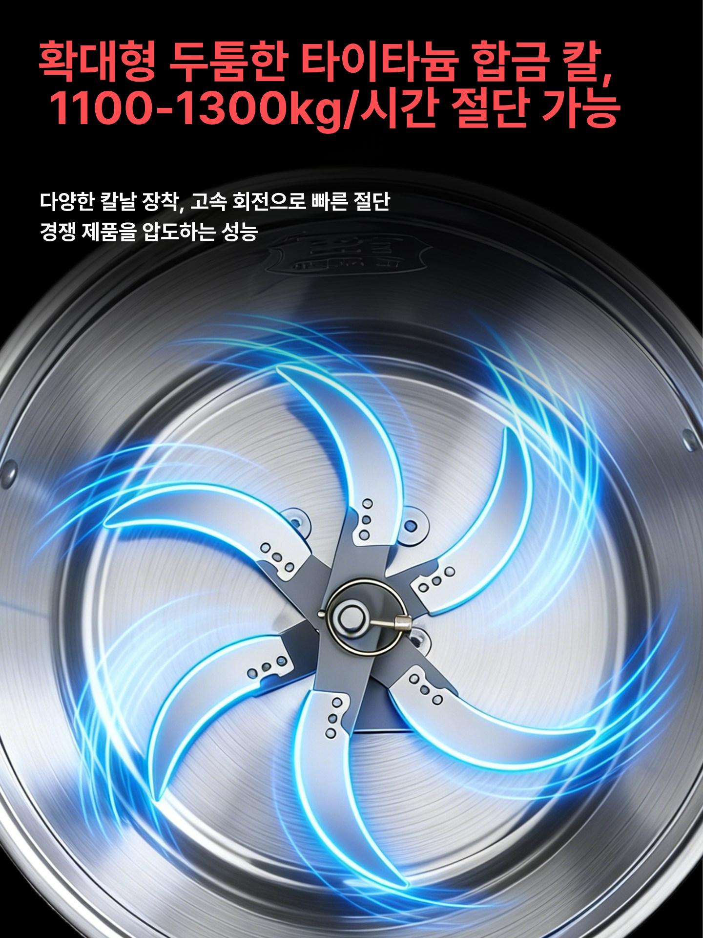 스테인리스 가정용분쇄기 이유식 멀티다지기 초퍼 채소다지기 야채다지는기계 - 상세 이미지 2