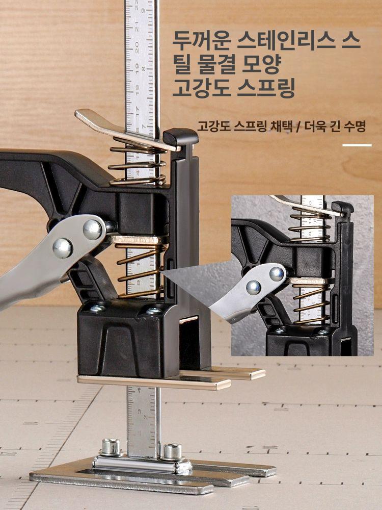 핸드 리프트잭 중장형 도구 조절기 리프팅 지게차 유압 작키 지지대 호이스트 작기 - 상세 이미지 2