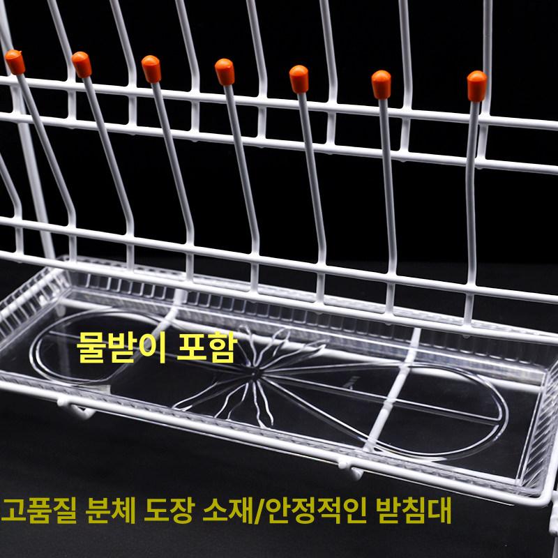 플라스크 건조대 초자 거치대 연구실 비커 실험실 탁상용 과학실 정리대 - 상세 이미지 3