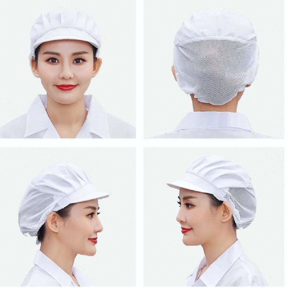 위생모자 위생모 메쉬 식당 주방 공장 천모자 연구실 급식 로고제작 단체주문 반망사 이미지 6