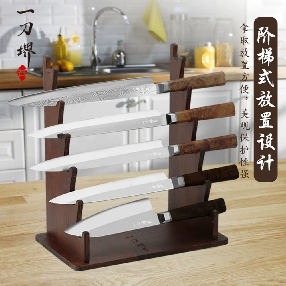 횟집 칼걸이 일식집 칼거치대 정리대 나이프 스시칼 칼블럭 받침대 선반 일본식 회칼 - 상세 이미지 2