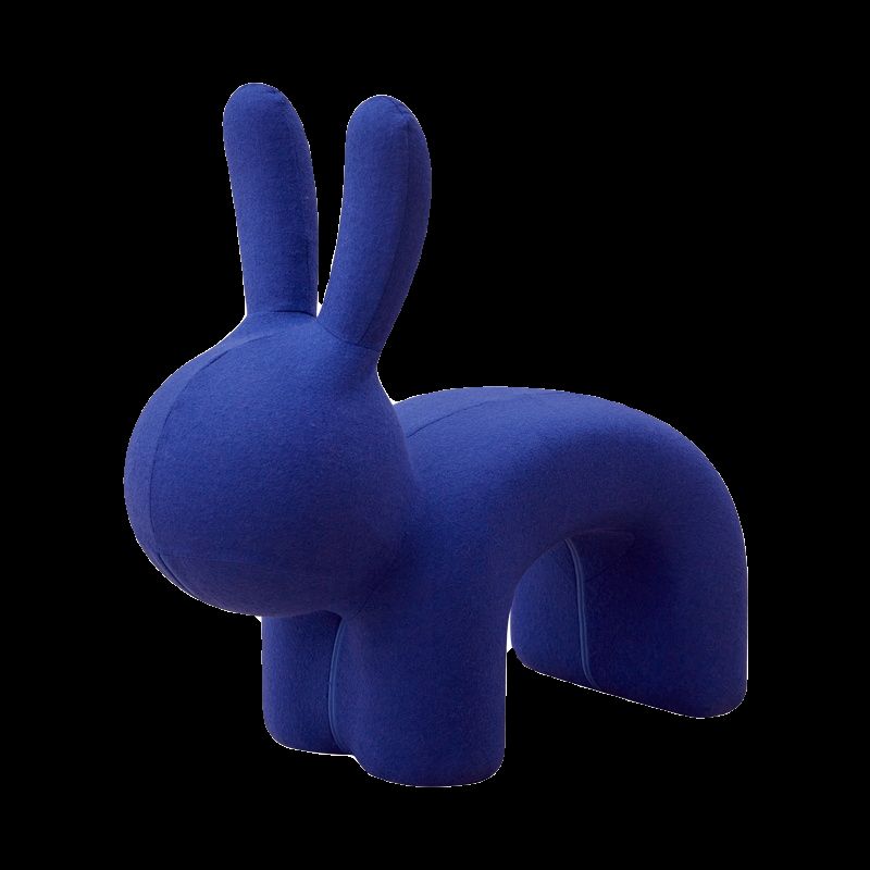 토끼모양 토끼스툴 카페 현관 벨벳 인테리어 거실 좌석 귀여운 낮은의자 애니멀 - 상세 이미지 2