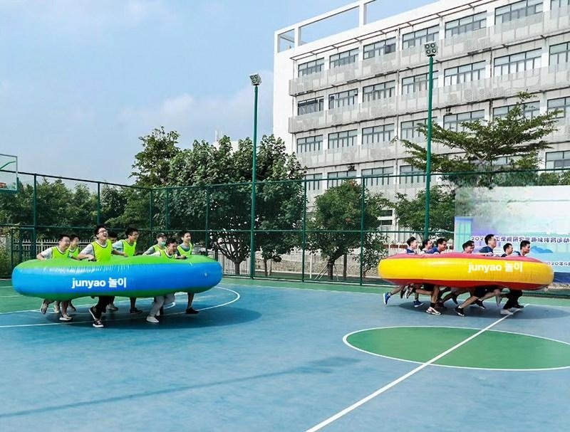 협동게임 달리기 단체 학교 에어달리기 체육 에어봉 단체게임 레크레이션 게임 워크샵 거북이 - 상세 이미지 3