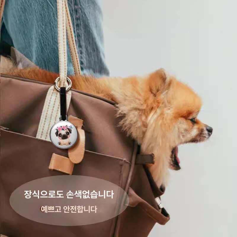 반려동물 실시간 위치추적 스마트 목걸이 강아지 고양이 분실 방지 추적 태그 기기 - 상세 이미지 3