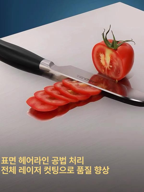 스테인리스 업소용도마 항균 식당 싱크대 향균 카페 스텐도마받침대 조리도구 주방용 - 상세 이미지 4