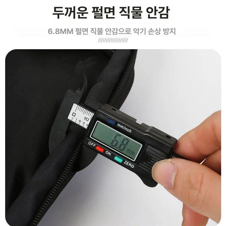 백팩 대금케이스 케이스가방 악기수납 보호 단소 산조 주머니 피리 공연용 보관 커버 - 상세 이미지 4