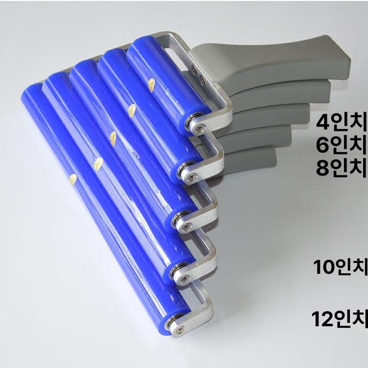 고무 실리콘롤러 정전기방지 먼지제거 롤링기 공구 필름 규격 압력 - 상세 이미지 3