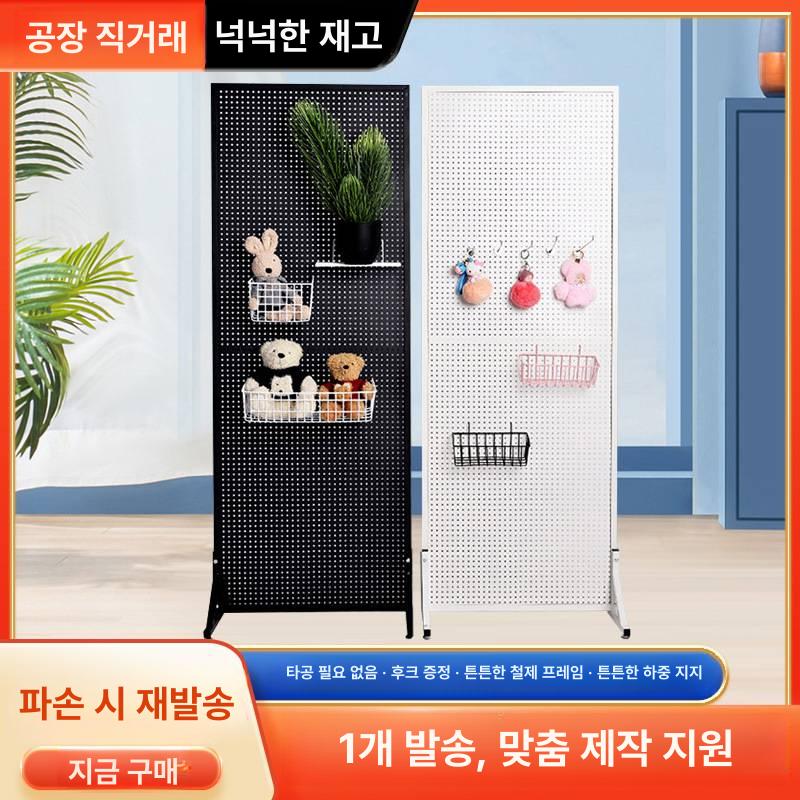 가벽 칸막이 패브릭 인테리어 오피스 철제 가리개 공간분리 사무실 스크린 빈티지 접이식 - 상세 이미지 2