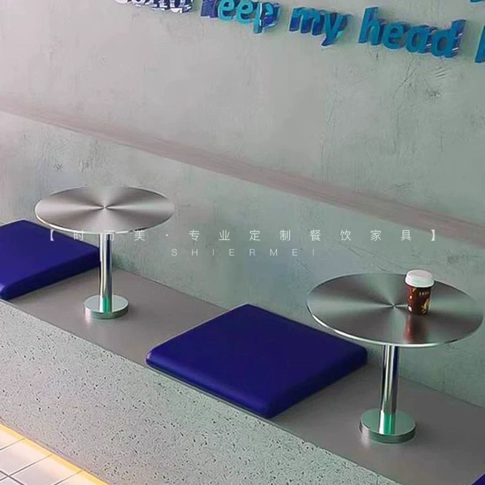 좌석 사이드테이블 벽고정 틈새 공간활용 부착 고정식 조립 커피 붙박이 보조 은색 - 상세 이미지 5
