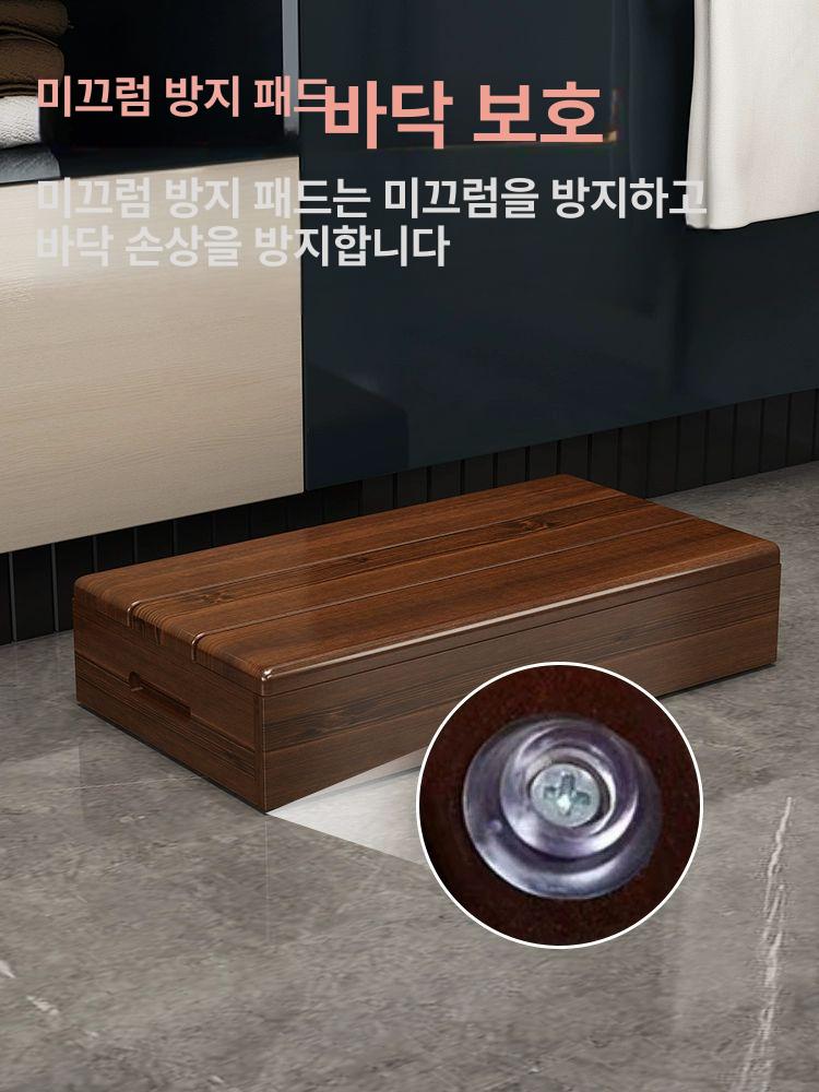미끄럼방지 나무발판 화장실 원목발판 편백나무 받침대 스텝 발받침 욕실발판 발매트 - 상세 이미지 4