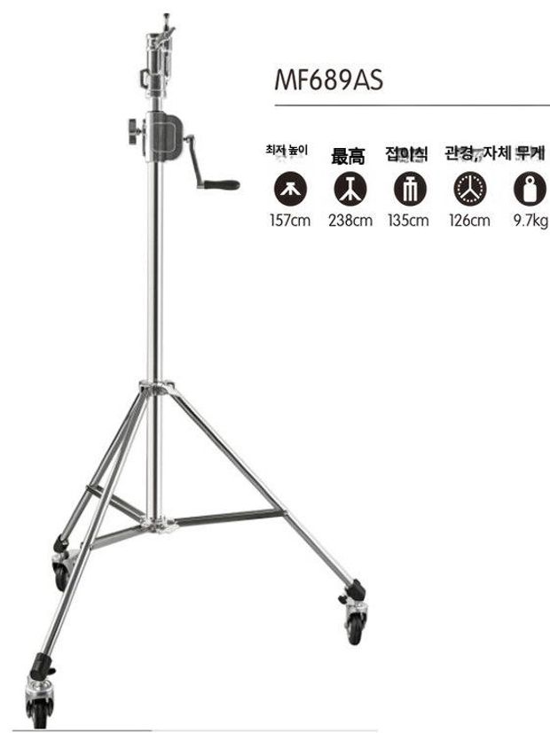 바퀴달린 삼각대 휴대폰 거치대 듀얼 롤러 폰거치대 스마트폰 이동식 브래킷 플로어 촬영 - 상세 이미지 3