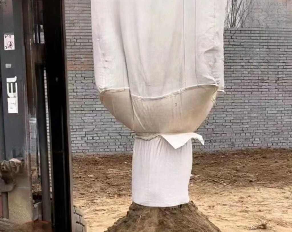 지게차 톤백 운반 걸이식 하역 백 부품 탈착 주머니 틸트 굴삭기 코끼리발 클램프 견인 - 상세 이미지 2