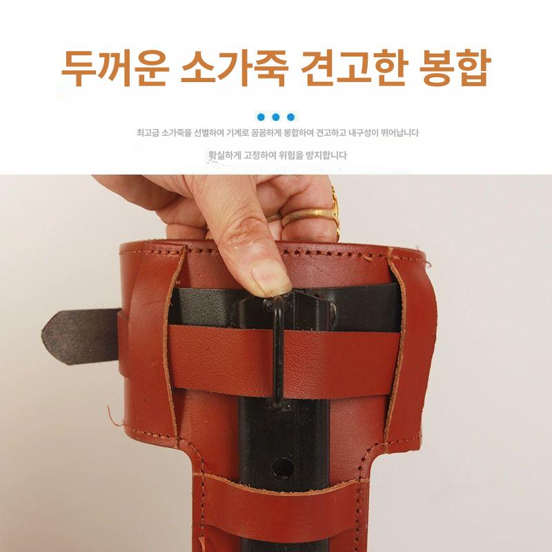 등반 도구 장비 갈고리 벨트 나무타기 미끄럼방지 등목기 오르기 안전 버클 아이젠 - 상세 이미지 3