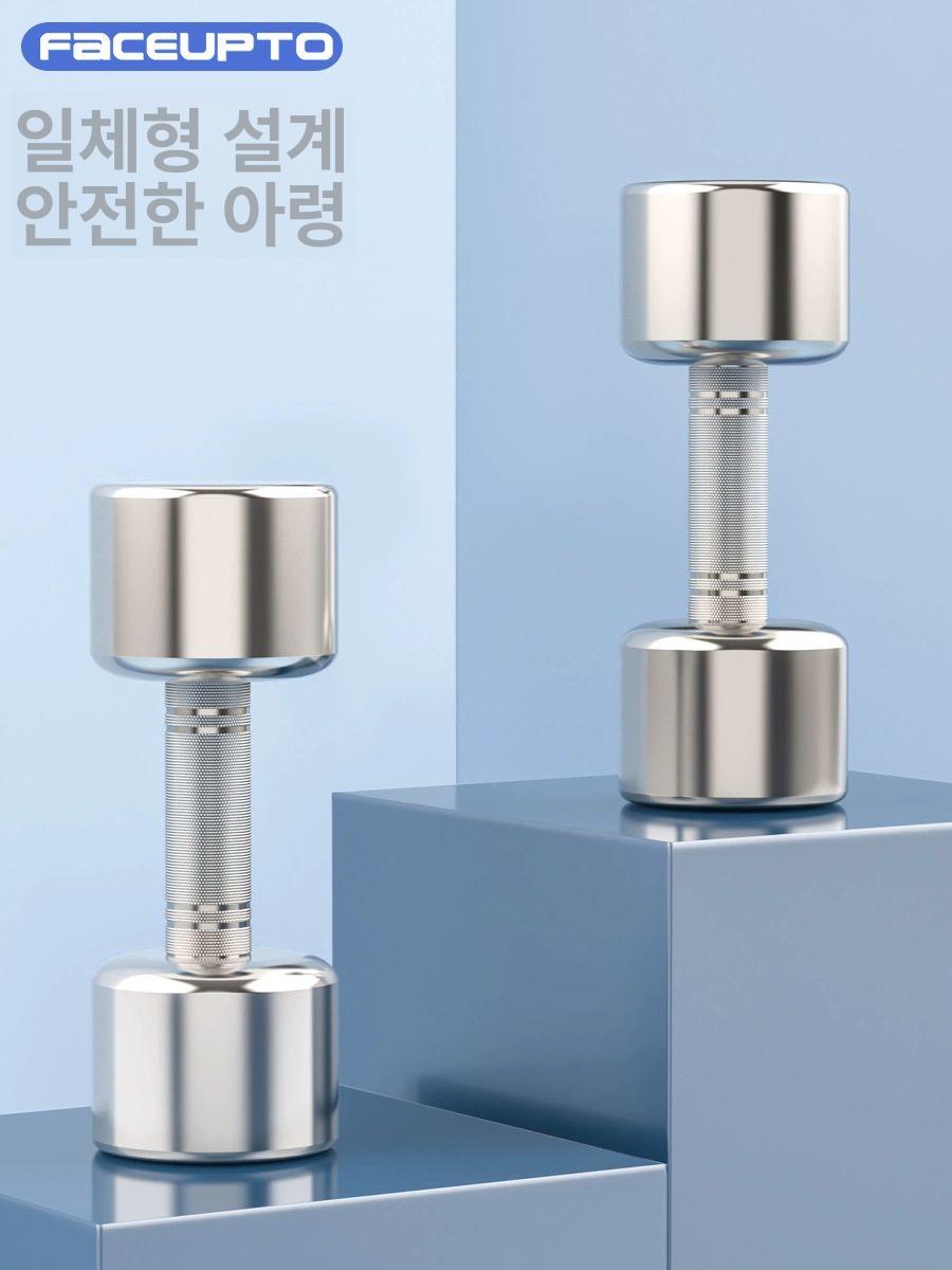 스테인레스 복싱아령 슬림 홈트레이닝 훈련 그립 근력 웨이트 헬스 피트니스 팔운동 - 상세 이미지 5
